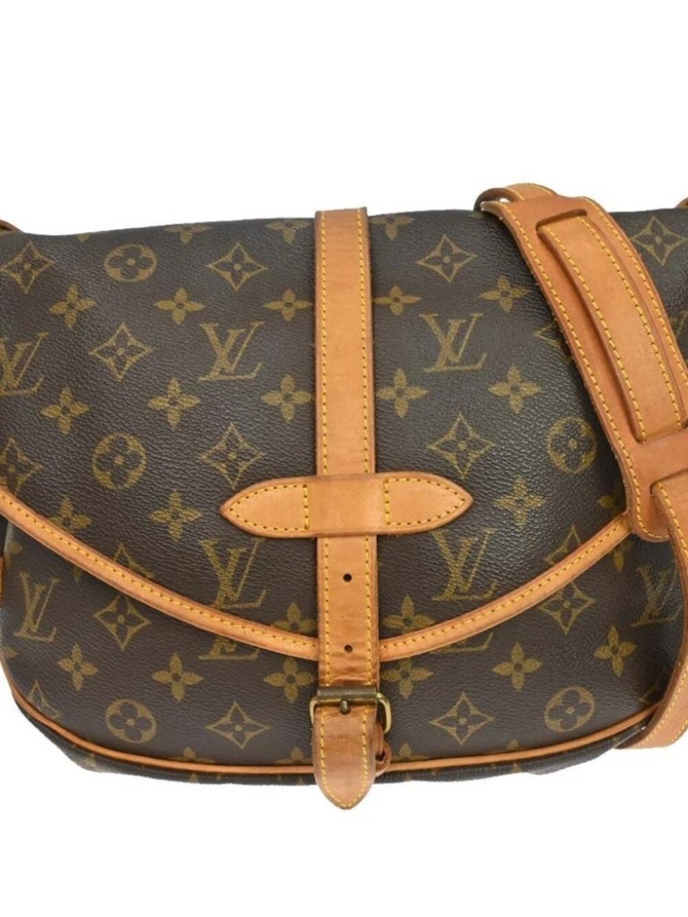 LOUIS VUITTON MONOGRAM SAUMUR 30 MESSENGER BAG